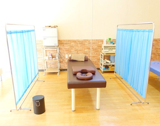 よこい整骨院の施術スペース